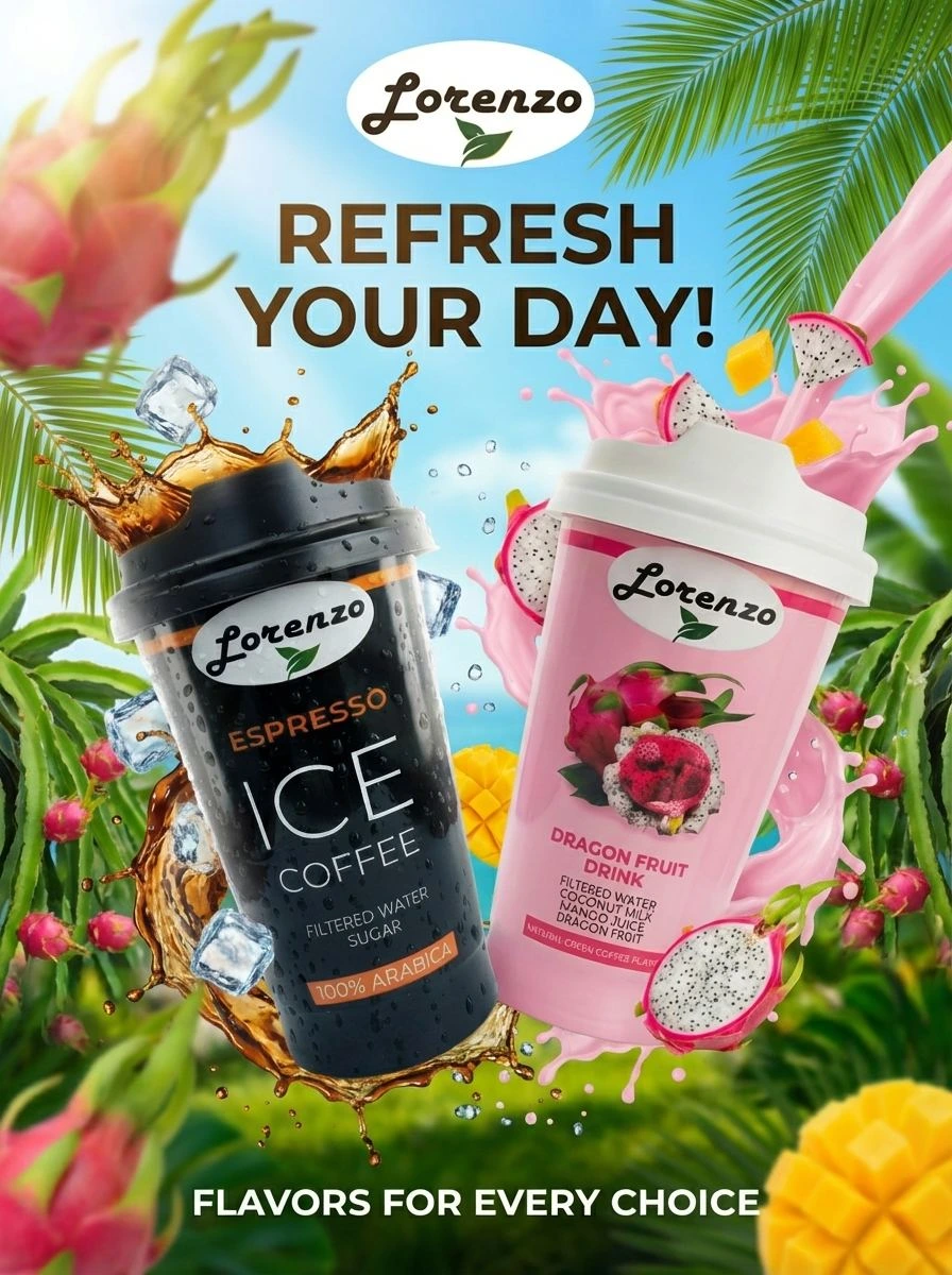 Lorenzo Products promotional creative from the live client website